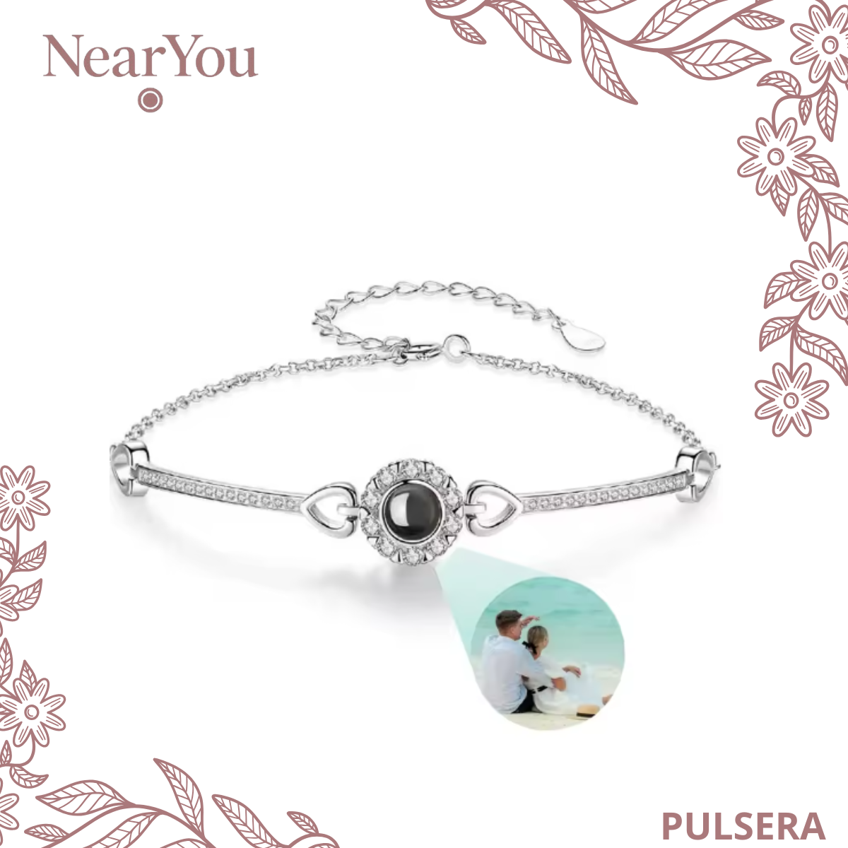 Pulsera con foto personalizada (Mujeres)