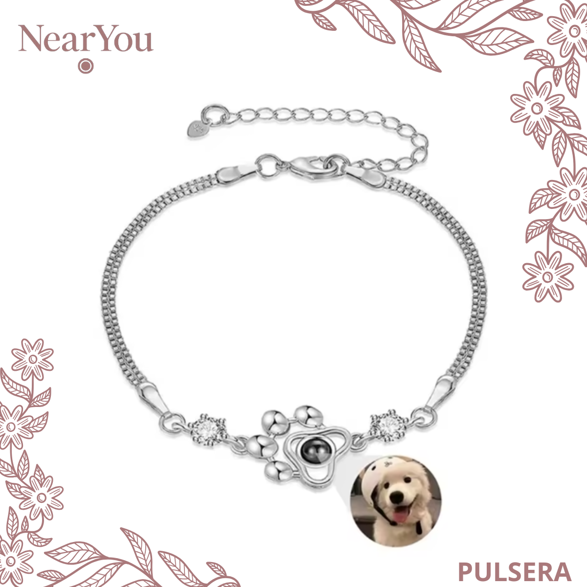 Pulsera con foto personalizada (Mujeres)