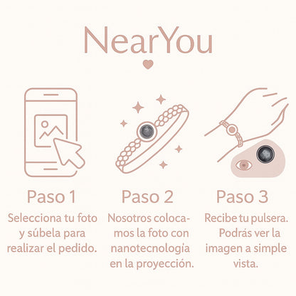 Pulsera con foto personalizada