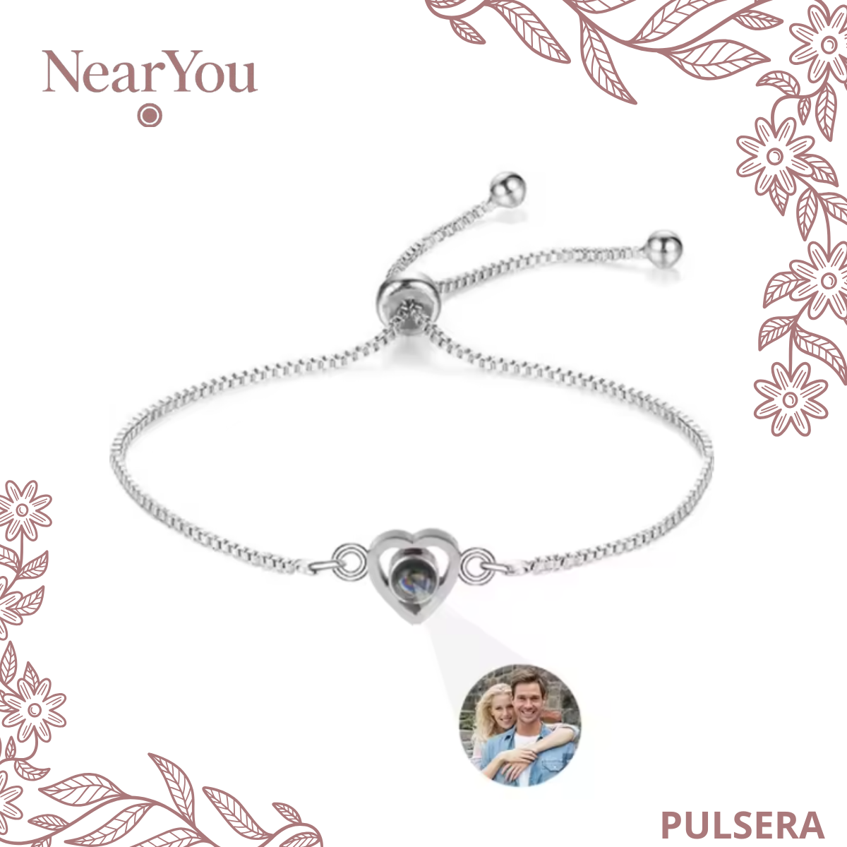 Pulsera con foto personalizada (Mujeres)